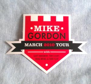 Mike Gordon Sticker